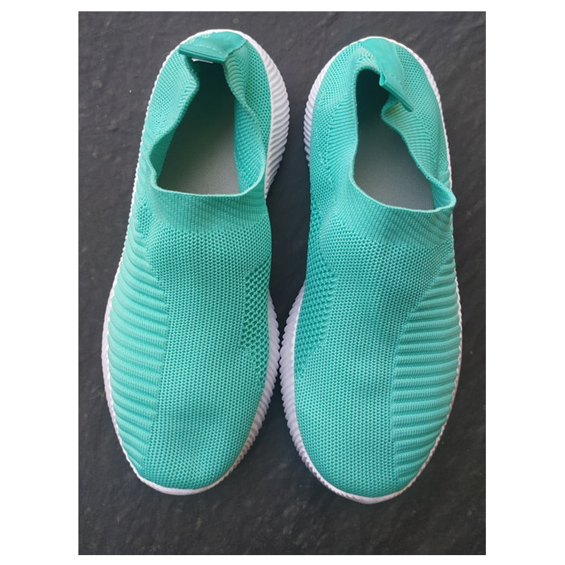 Tênis slip-on vulcanizados para mulheres - Super Macios