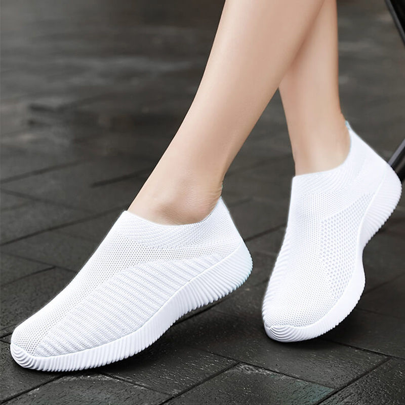 Tênis slip-on vulcanizados para mulheres - Super Macios