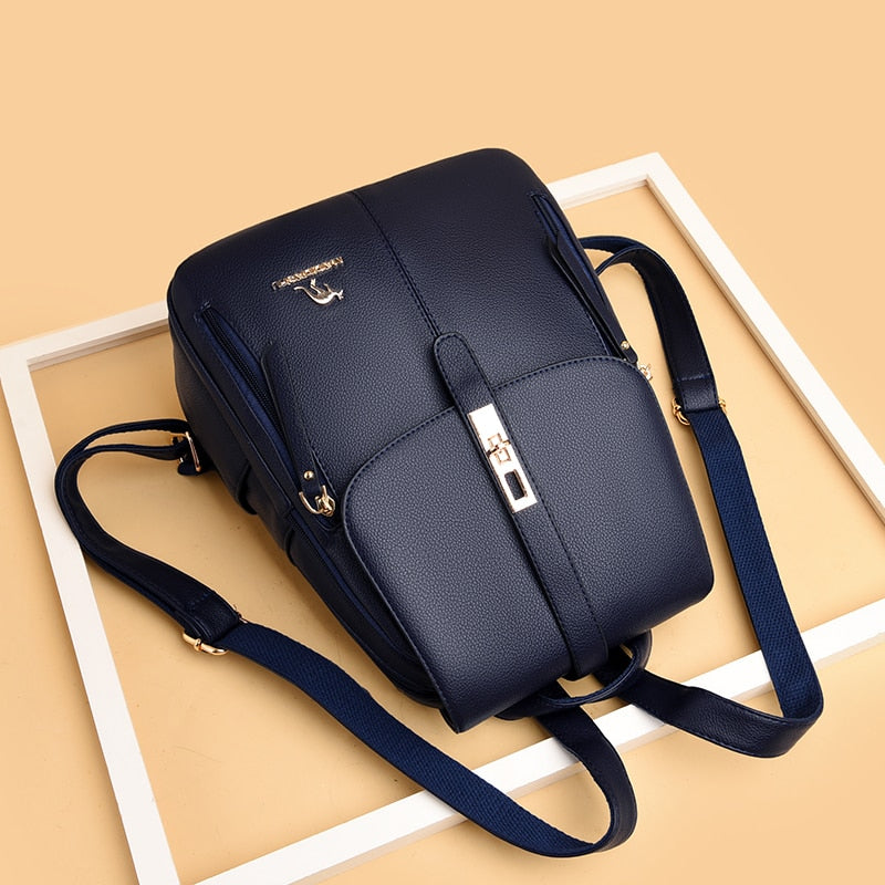 Mochila de Couro design de Luxo - Vivint