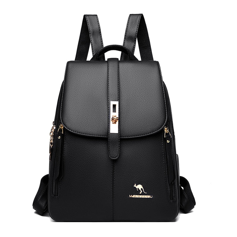 Mochila de Couro design de Luxo - Vivint